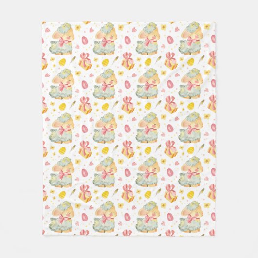 Couverture Polaire Cute Sheep (Devant)