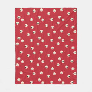 Couverture Polaire Cute Skuls Blanket en polaire