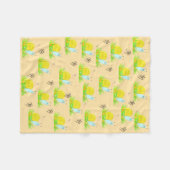 Couverture Polaire Cute Snail   (Devant (Horizontal))