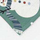 Couverture Polaire Cute Snowmen (Coin)