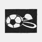 Couverture Polaire Cute Soccer Egg Shirt - Soccer Easter Egg Gift (Devant (Horizontal))