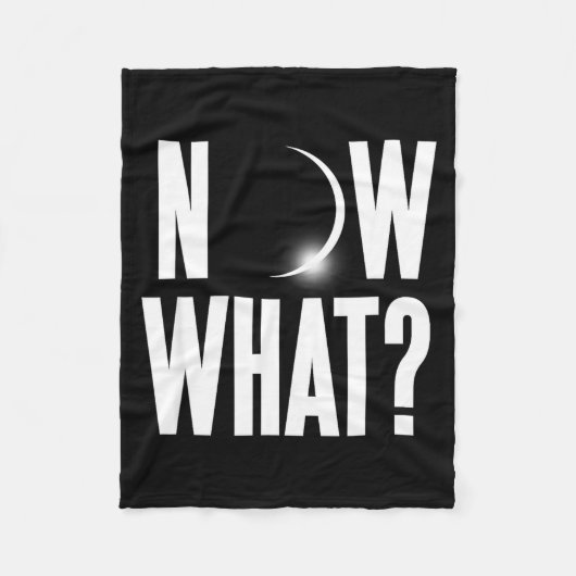 Couverture Polaire Cute Solar Eclipse August 2017 (Devant)