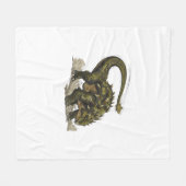 Couverture Polaire Cute Stegosaurus (Devant (Horizontal))