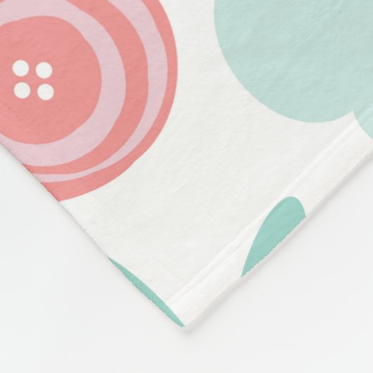 Couverture Polaire Cute Sunshine Arc-en-ciel Floral été (Coin)