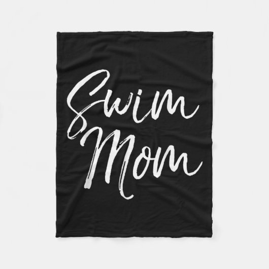 Couverture Polaire Cute Swimming Mom Mother's Day Gift For Swimmers S (Devant)