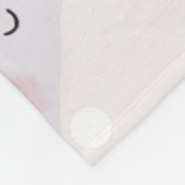 Couverture Polaire Cute Teddy Bears and Cloud Baby Girl (Coin)