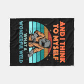 Couverture Polaire Cute Tiger With Sungles Cool Feline Animals Photo  (Devant (Horizontal))