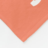 Couverture Polaire Cute Turquoise bébé animal Pastel Motif (Coin)