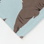 Couverture Polaire Cute Walrus Motif (Coin)
