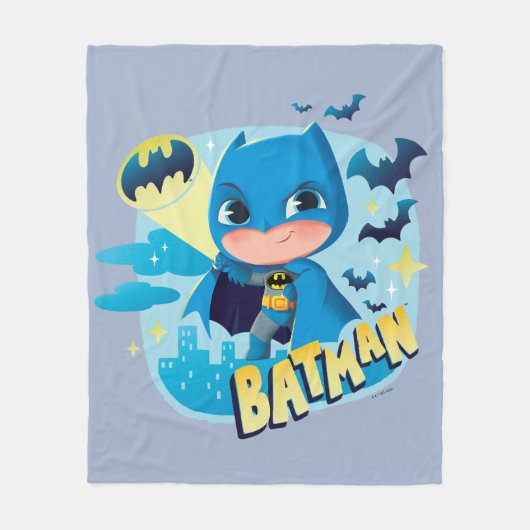 Couverture Polaire Cuter than mignon Batman (Devant)