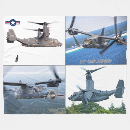 COUVERTURE POLAIRE CV-22B OSPREY (Devant (Horizontal))