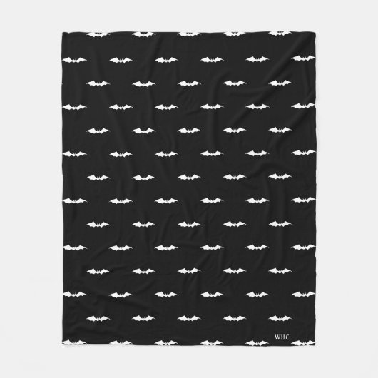 Couverture Polaire CWC - Plaid de fourrure Chauve-Souris (Devant)