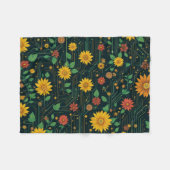 Couverture Polaire Cyber Bloom (Devant (Horizontal))