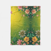 Couverture Polaire Cyber Chartreuse (Devant)