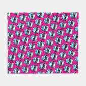 Couverture Polaire Cyber chat (Devant (Horizontal))