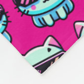 Couverture Polaire Cyber chat (Coin)