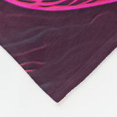 Couverture Polaire "Cyber Valentine" Conception de la femme Cybernéti (Coin)