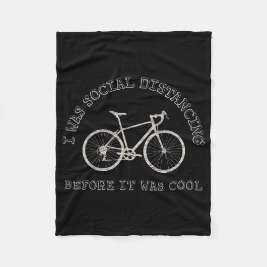 Couverture Polaire Cyclisme Lover Vélo équitation Vélo Distance socia (Devant)