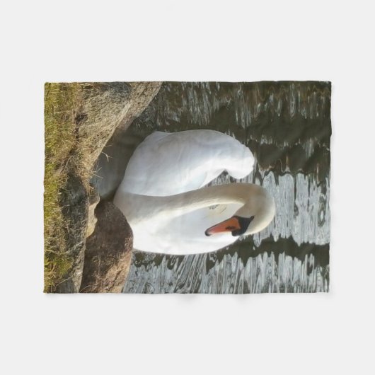 Couverture Polaire Cygne (Devant (Horizontal))