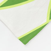 Couverture Polaire Cygne blanc stylisé (Coin)