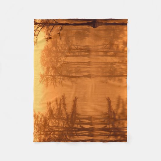 Couverture Polaire Cypress Trees Parc d'état George Smith (Devant)