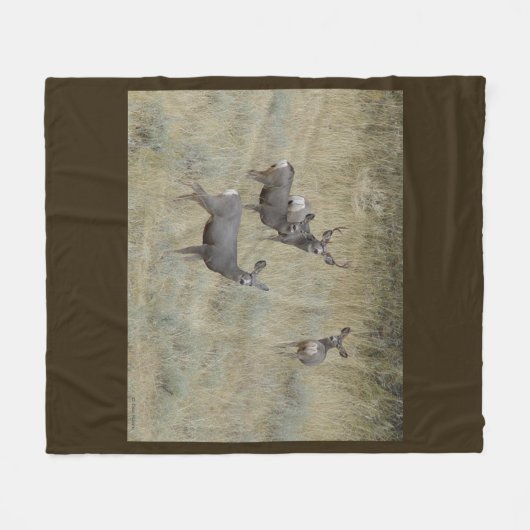 Couverture Polaire D18 Mule Deer (Devant (Horizontal))