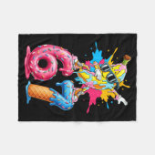 Couverture Polaire Dabbing Banana 67 Ice Cream Drip Funny Six Seven M (Devant (Horizontal))