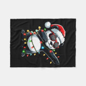 Couverture Polaire Dabbing Panda Xmas For Kids Boys Girl Panda Lover (Devant (Horizontal))
