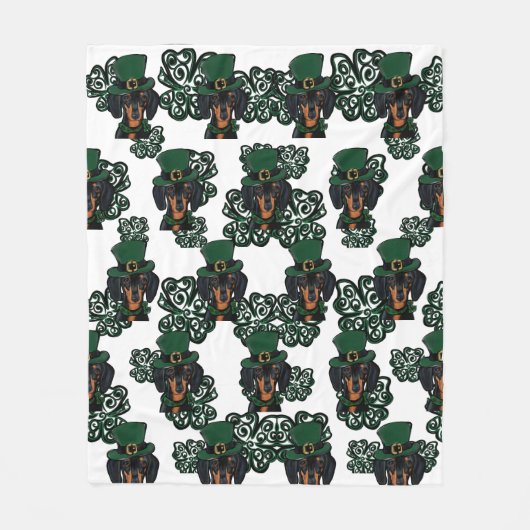 COUVERTURE POLAIRE DACHSHING (Devant)