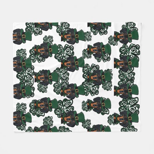 COUVERTURE POLAIRE DACHSHING (Devant (Horizontal))