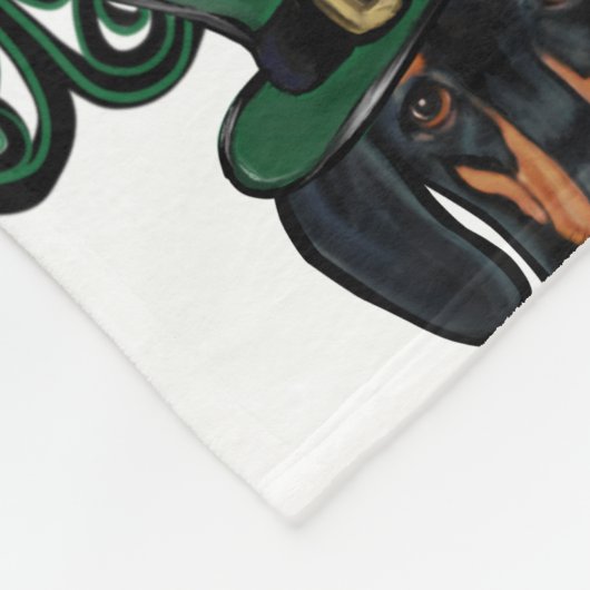 COUVERTURE POLAIRE DACHSHING (Coin)