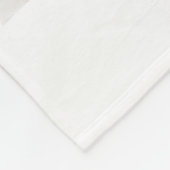 COUVERTURE POLAIRE DACHSHUND  (Coin)