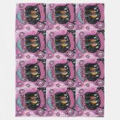 COUVERTURE POLAIRE DACHSHUND  (Devant)