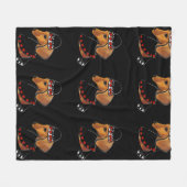 COUVERTURE POLAIRE DACHSHUND         (Devant (Horizontal))