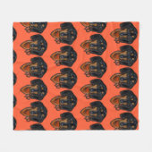 Couverture Polaire Dachshund (Devant (Horizontal))