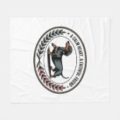 Couverture Polaire Dachshund A Calm Heart, A Faithful Friend (Devant (Horizontal))
