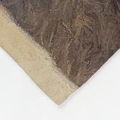 Couverture Polaire Dachshund (À poils durs) Peinture Chien Art origin (Coin)