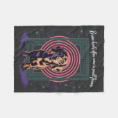 Couverture Polaire Dachshund Brave Hearts Often Come In Small Frames (Devant (Horizontal))