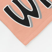 Couverture Polaire Dachshund Chiot assis et regardant avec Innocent (Coin)