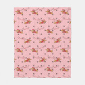 Couverture Polaire Dachshund Christmas Gift (Devant)