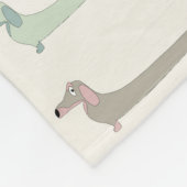 Couverture Polaire Dachshund Cosy Thon (Coin)