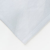 Couverture Polaire Dachshund hiver neige de Noël (Coin)