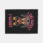 Couverture Polaire Dachshund I Do What I Want Funny Dog (Devant (Horizontal))