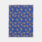 Couverture Polaire Dachshund Mix Chien (Devant)