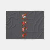 Couverture Polaire Dachshund Valentine Dachshund Valentine’s Day Saus (Devant (Horizontal))