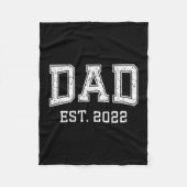 Couverture Polaire Dad Est 2022 Dad D Fathers Day Ized  (Devant)