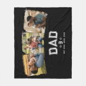 Couverture Polaire Dad Established Classic Bold White Black 3 Photo (Devant)