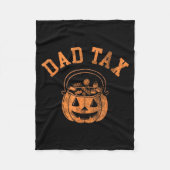 Couverture Polaire Dad Tax Halloween Trick Or Treat Candy Pumkin Dad (Devant)