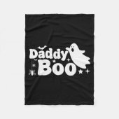Couverture Polaire Daddy Boo Funny Ghost Halloween Family Matching (Devant)
