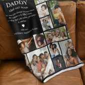 Couverture Polaire Daddy Definition Photo Collage